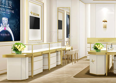 Modern Fashion Top Grade Jewellery Display Cabinets With Custom Made Logo