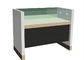 White Black Wooden Glass Display Counter For Jewelry 1200 X 550 X 900MM