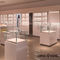 White Jewellery Shop MDF Showroom Display Cases