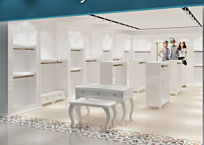 Attractive Clothing Display Case Fashion Kids Clothing