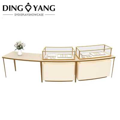 Nice Appearance Firm Structure Jewelry Display Counters , Provide Elegant Display Space For Your Jewelry