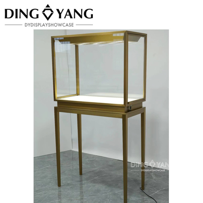 Standing Jewelry Display Case No Installation And Ships Fully Assembled