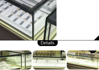 Attractive Modern Retail Glass Display Cabinets For Jewelry / Watch