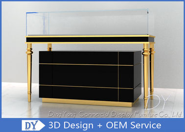OEM Jewelry Showcase Display Pull - Out Drawers With Lights And Locks