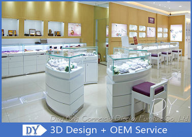 Attractive Jewellery Counter Display / Gold Shop Counter Design