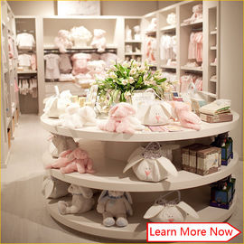 Customized high quality baby kids clothes store interior design