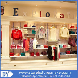 Factory OEM Project wooden Clothing Stores For Boys,Boys Clothing Stores with custom big logo