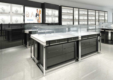 Commercial Jewelry Display Cases , Jewellery Showroom Furniture