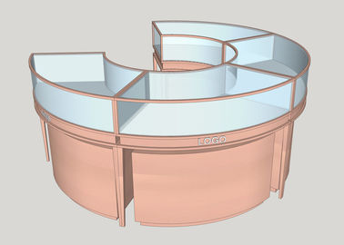 Stainless Steel Jewellery Shop Display Counters / Jewellery Display Cabinet