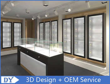 Modern Attractitve Showroom Display Cases for Jewellery Showroom Pre - Assembly