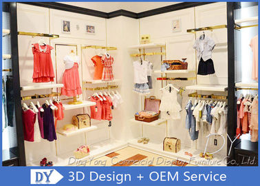 Modern Fashion Adjustable Rack Shelf Children'S Store Fixtures / Kids Boutique Furniture