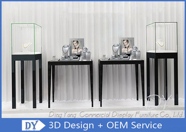 Free Standing Jewelry Display Cases / Jewellery Shop Display Cabinets