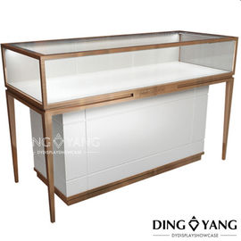 Metal Framed 1350X550X960MM Glass Store Display Case