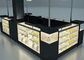 Elegant Appearance Jewelry Showcase Kiosk With Fully - Enclosed Structure