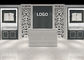 Elegant Design Retail Jewelry Display Cases Decorated With LED Spot Lights