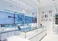 LED Lights Decorated Custom Glass Display Cases / Shop Display Cabinets