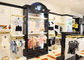 Durable Kids Retail Clothing Fixtures Garment Shop Wood Adjustable Shelves