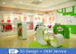 Showroom Interior Children'S Store Fixtures With Custom Size / Logo
