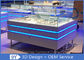OEM Unique Jewelry Showcase Display Spray Painting / Jewelry Store Display Cases