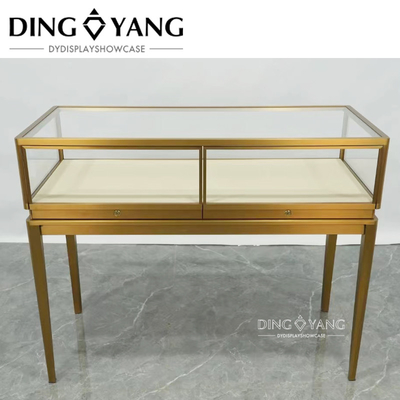 Factory Wholesale Custom Made High End Fashion Jewellery Table Display Counter With Company Brand Logo