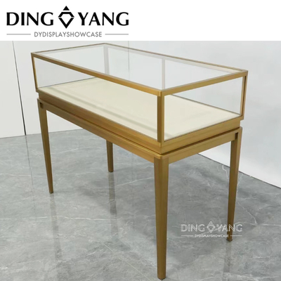 Factory Wholesale Custom Made High End Fashion Jewellery Table Display Counter With Company Brand Logo
