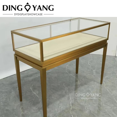 Factory Wholesale Custom Made High End Fashion Jewellery Table Display Counter With Company Brand Logo