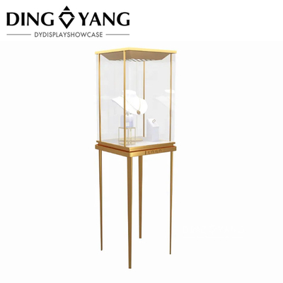 No Installation Jewelry Display Cabinet Modern Fashion Style With Low Power Consumption Lights