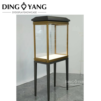 Beautiful Appearance Lockable Jewelry Display Cabinet 27.5x18x69 Inches