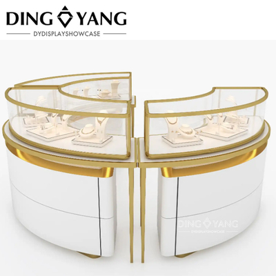 Modern Fashion Style Jewelry Showcase Counter No Installation