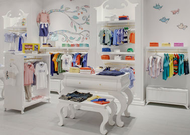 Kids Shop Display Furniture / Retail Apparel Fixtures Lovely Elegant Style