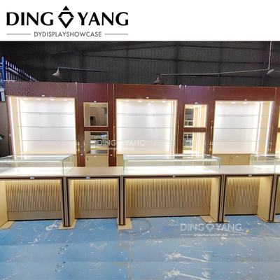 Classic Wood And Glass Showcases For jewelry, Factory Manufacturers Suppliers Offer 3D Design OEM ODM Custom Service