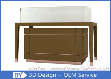 OEM Jewelry Glass Showcase / Jewellery Display Counter Showcase