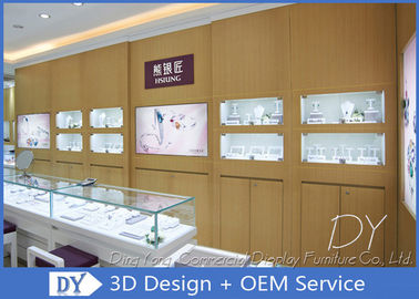 Attractive Jewellery Counter Display / Gold Shop Counter Design