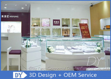 Attractive Jewellery Counter Display / Gold Shop Counter Design