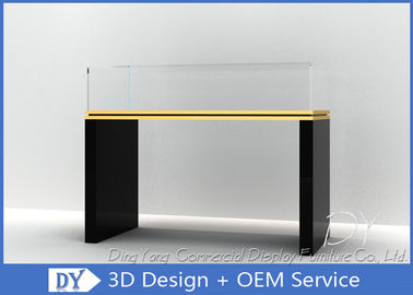 Pedestal Jewelry Displays Cases / Jewellery Shop Display Counter For Sale
