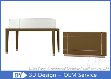 OEM Jewelry Glass Showcase / Jewellery Display Counter Showcase