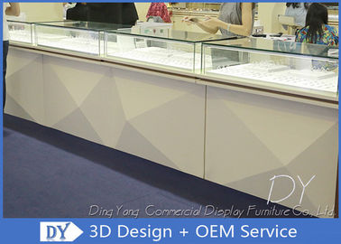 OEM Pre Assemble Jewelry Store Showcases / Watch Display Showcase Counter