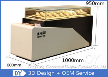 Fashionable Jewelry Showcase Display , Stainless Steel Jewellery Counter