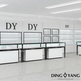 Shopping Mall 1350X550X960MM Jewelry Showcase Display