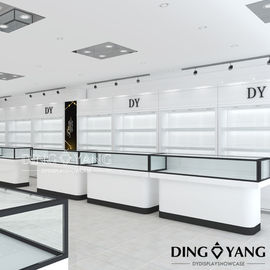 Showroom 1520X550X960MM Jewellery Shop Display Counters