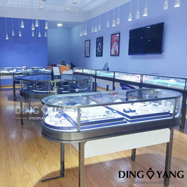 Shop 1350X550X950MM OEM Jewellery Counter Display