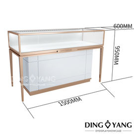 Metal Framed OEM Retail Jewelry Display Cases