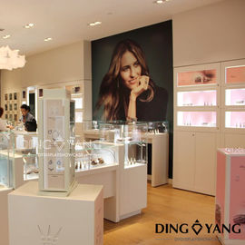 Lighting 1200X550X950MM OEM Jewellery Shop Showcase