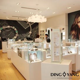 Lighting 1200X550X950MM OEM Jewellery Shop Showcase