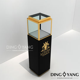 Lockable 450x450x1350mm Museum Display Cabinets