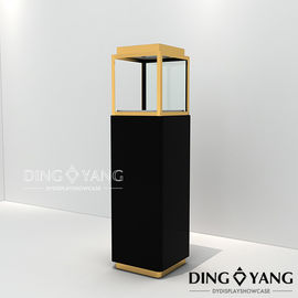 Light Installed Jewelry Stain Steel Exhibition Display Cases