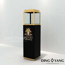 Exhibition 450X450X1350MM Store Jewelry Display Cases