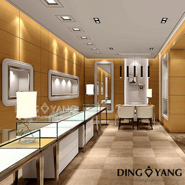 Shopping Mall Showroom Custom Jewelry Display Cases