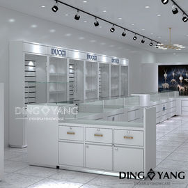 Customized MDF Showroom Jewellery Display Cabinets