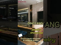 Positive Feedback of Jewelry Showcase From DingYang's Customer